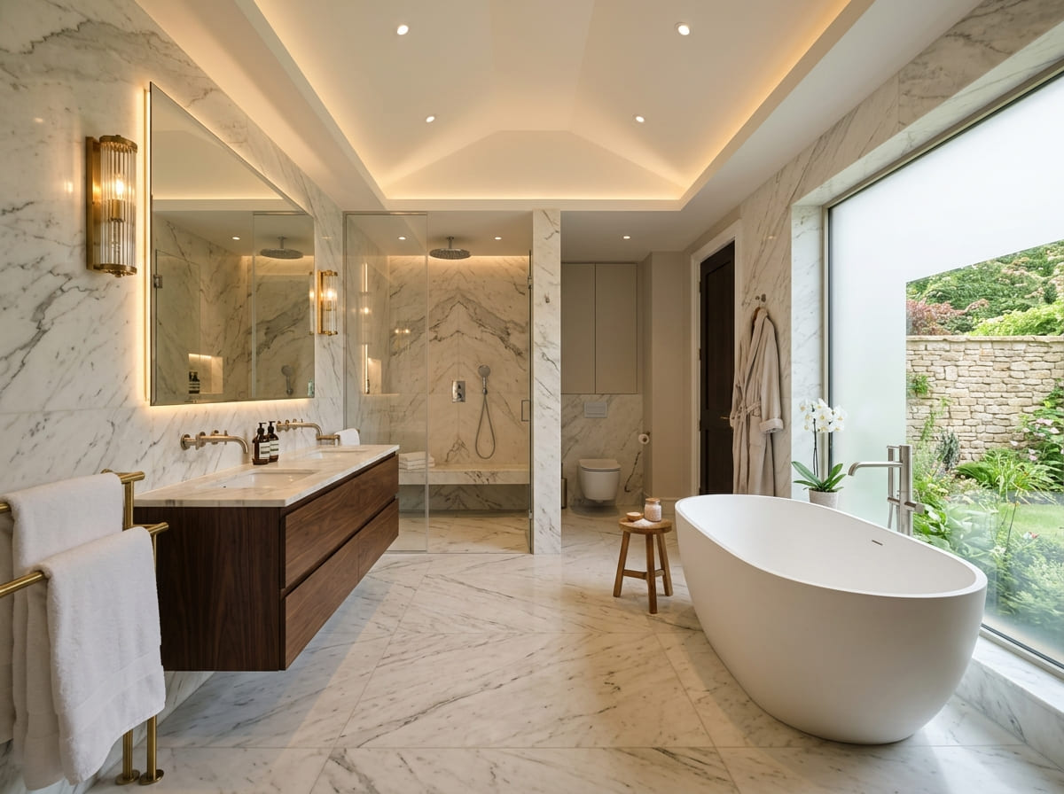 Custom Bathroom Renovation in Porter